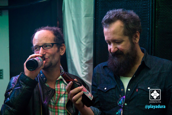 Carlos Reygadas y Javier Ramírez "El Cha" Foto: @playadura