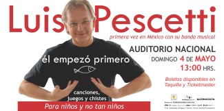 Luis Pescetti en el Auditorio Nacional 2014