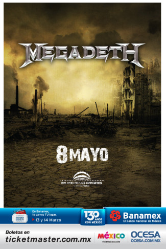 PREVENTA MEGADETH