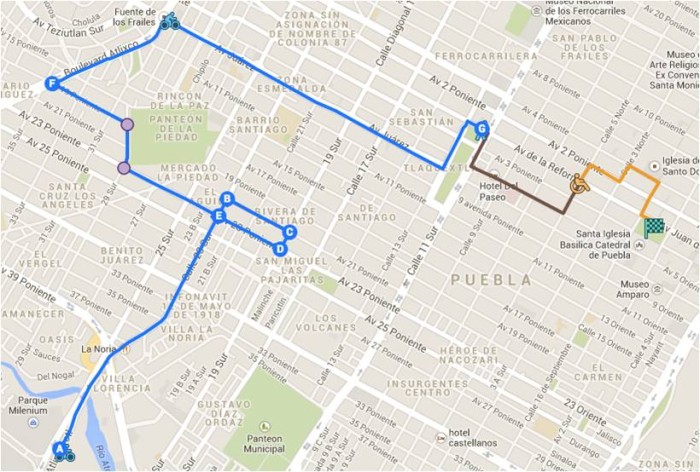 Recorrido Tratlón Ciudadano