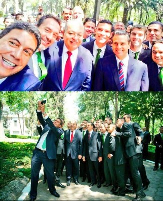 SELFIE León, Peña Nieto y Slim Completa