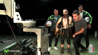 Moderatto-y-La-Selección-Mexicana-de-Futbol-Canción-Video-Grabación