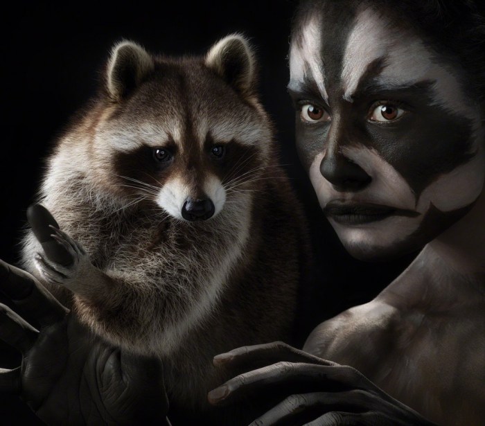 ani-human raccoon