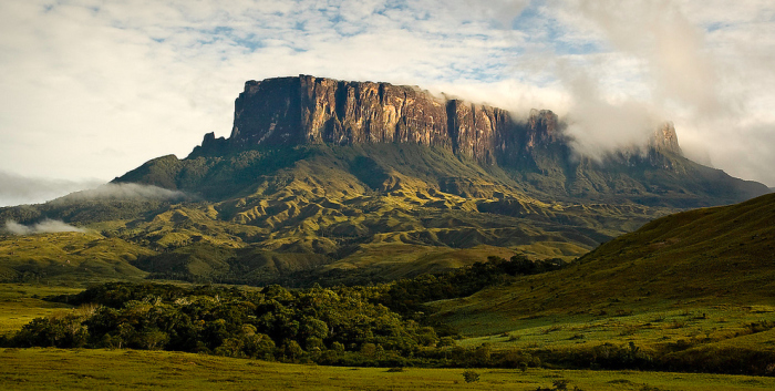 Monte Roraima en Venezuela, Brasil y Guyana