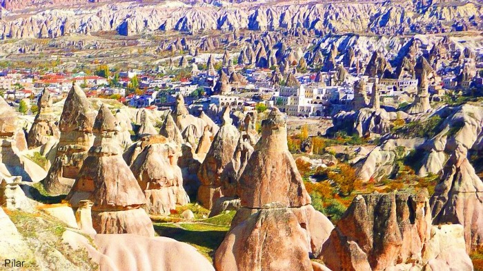 región antigua de Anatolia en Cappadocia, Turquía