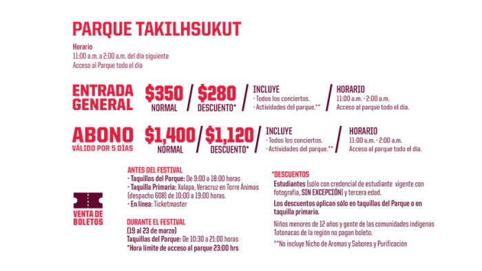 costos-boletos-cumbre-tajin-2015