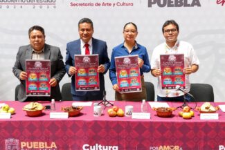 Ambiente familiar en la Feria de Coronango con música, mole y danzas folclóricas