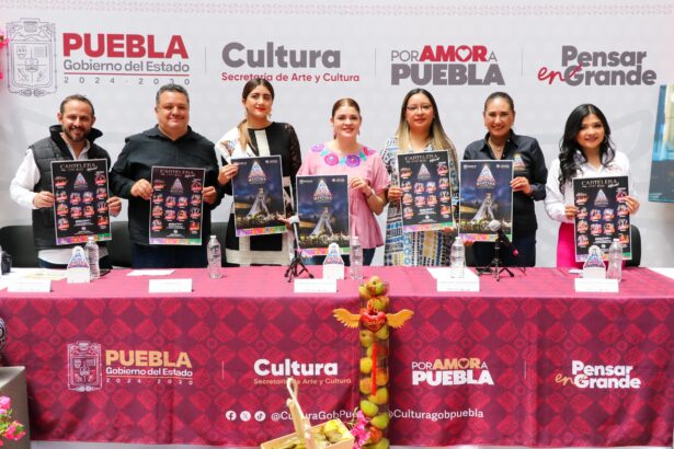 Feria tradicional en Zacatlán con música, manzanas y ambiente familiar