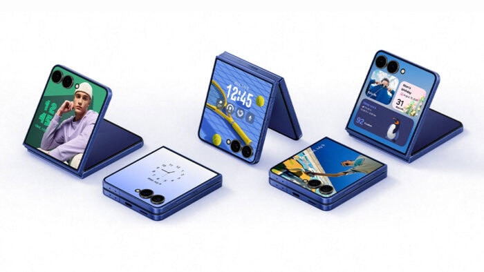 Galaxy Z Fold7, Z Flip7 y Flip7 FE plegados, disponibles en preventa México.
